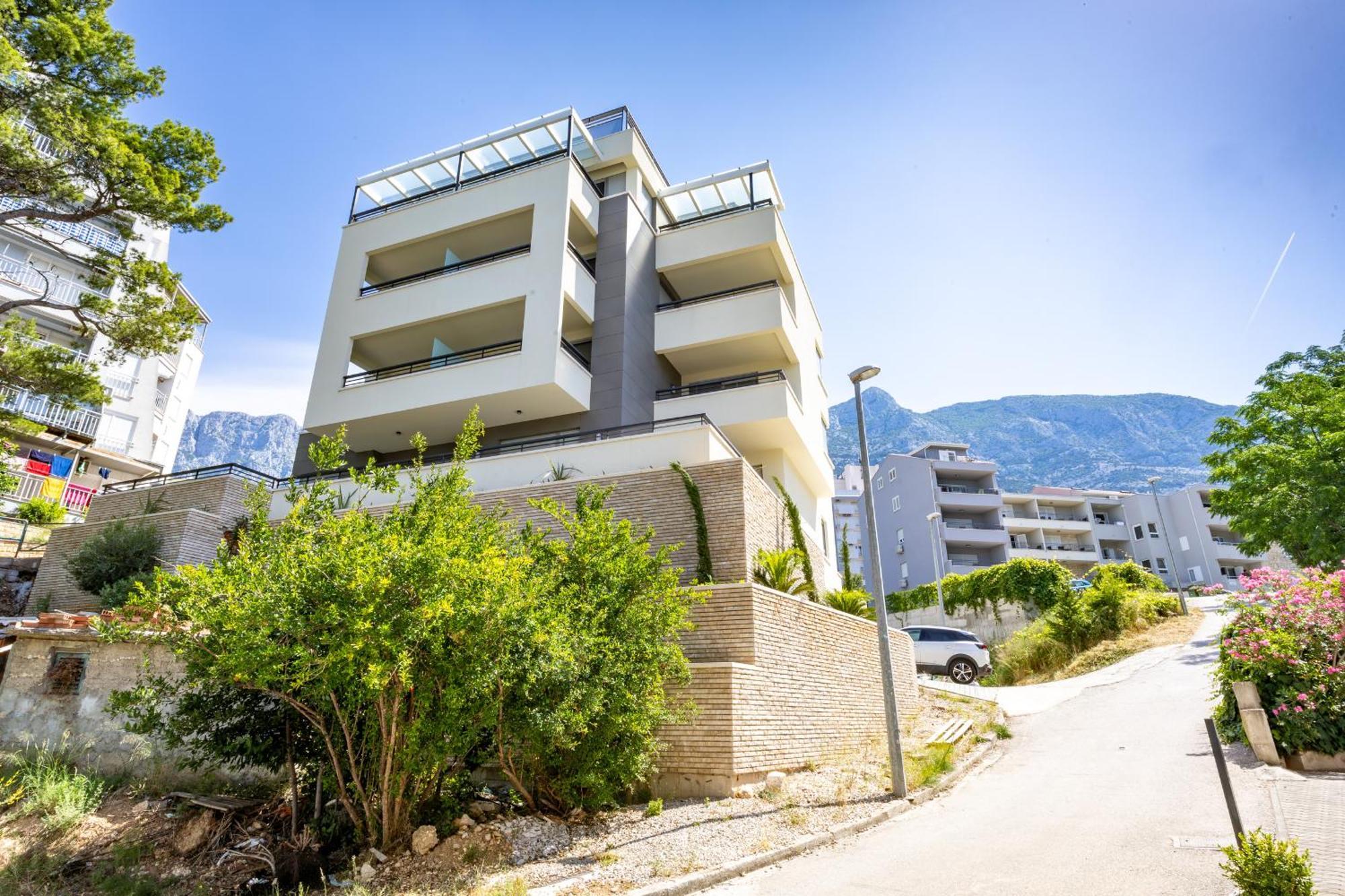 Beachfront Studio Wave Residence Srzic Makarska Zewnętrze zdjęcie